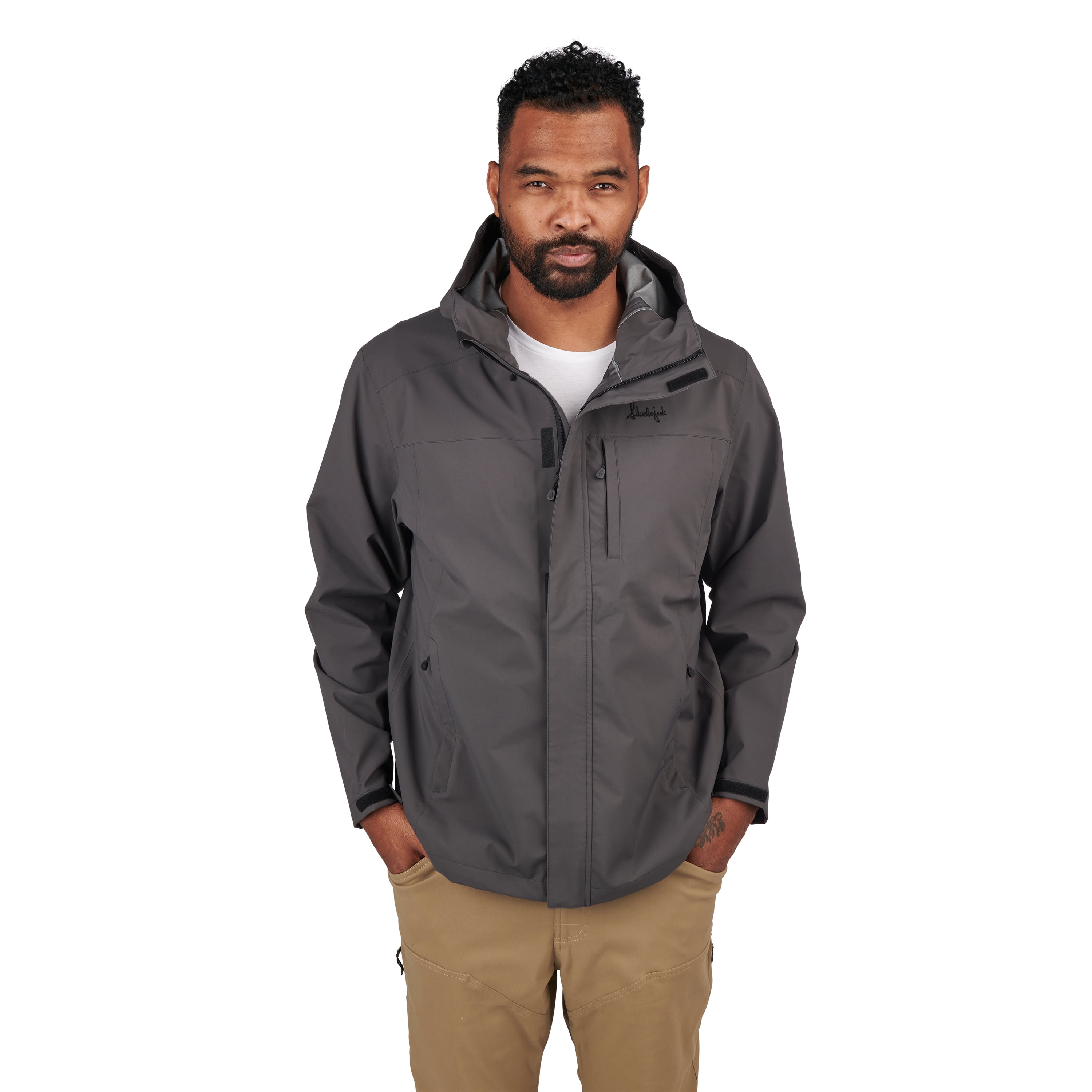 Slumberjack Squall Line Mid-Length Outwear Hooded Waterproof