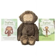 Slumberkins Bigfoots Self-Esteem Plush & Book Kin Set Polyester Brown 3 pc