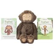 Slumberkins 9101428 3 Piece Bigfoots Self-Esteem Plush & Book Kin Set - Brown