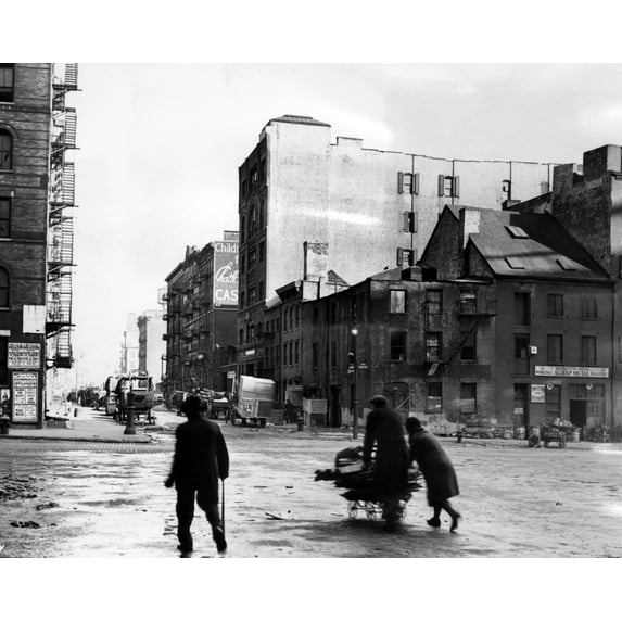 Slums In New York City. October 27 History (24 x 18)
