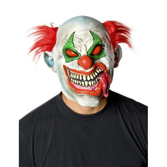 Slurpee Clown Mask Halloween Decoration