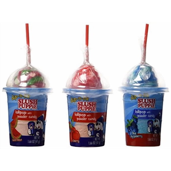Koko's Slush Puppie Dip-N-Lik Candy - 12 ct