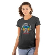 Slush Puppie Logo Positive Vibes Womens T Shirt Ladies Tee Brisco Brands M