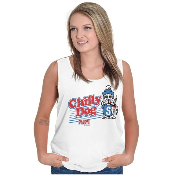 Slush Puppie Officially Dog Logo Tank Top T Shirts Men Women Brisco Brands S