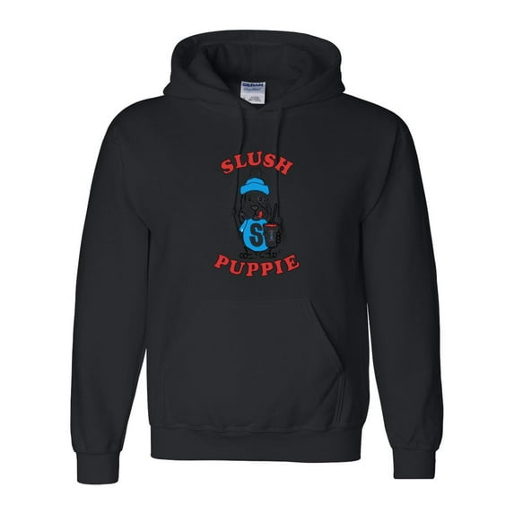 Slush Puppie Retro Vintage 80s Frozen Drink Mascot Graphic Hoodie