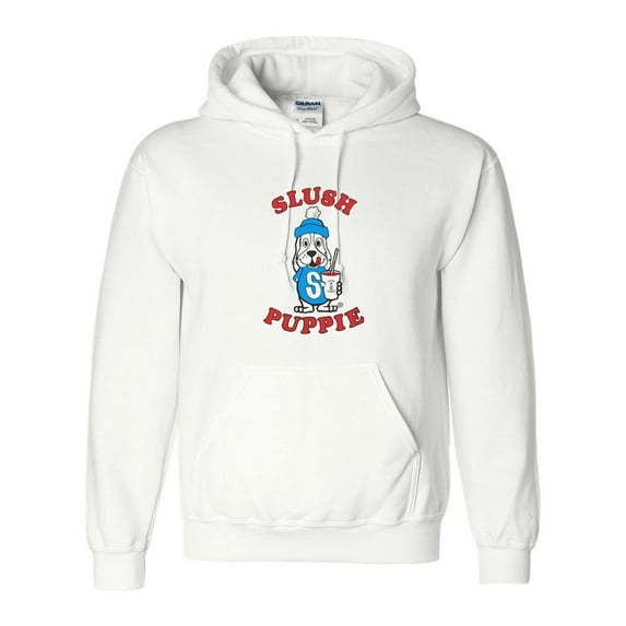 Slush Puppie Retro Vintage 80s Frozen Drink Mascot Graphic Hoodie