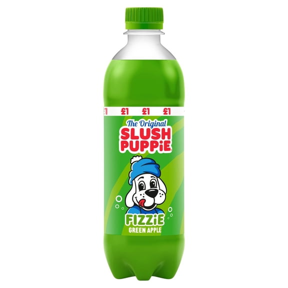 Slush Puppie The Original Fizzie Green Apple 500ml (Pack of 12)