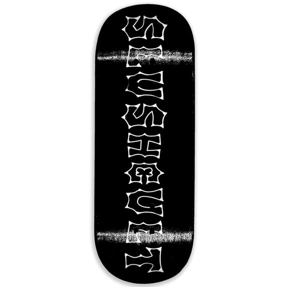Slushcult Fingerboard Deck - Mid Evil Black, Popsicle - 34mm