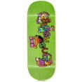 Slushcult Fingerboard Deck The Kids Will Be Alright Green, 34mm