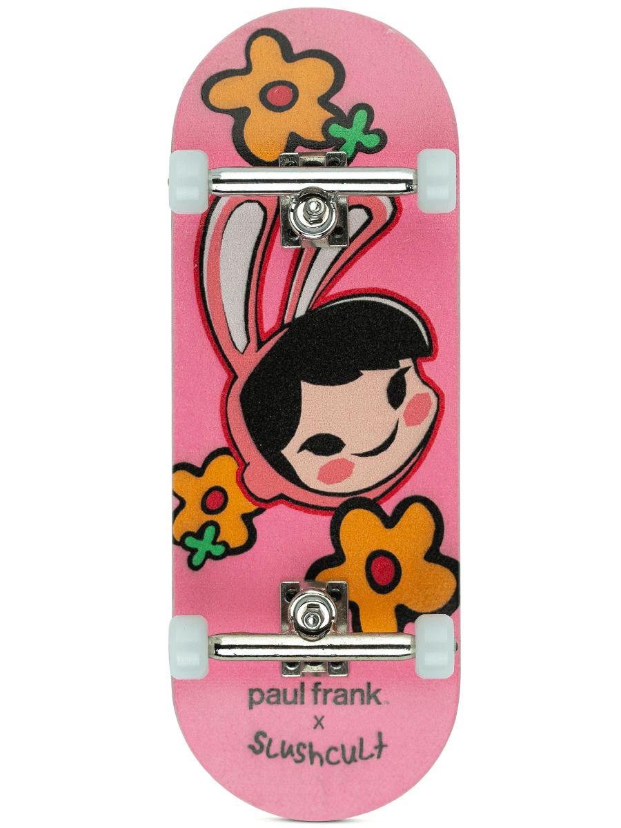Slushcult x Paul Frank Grom Fingerboard Complete - Bunny Girl 34mm