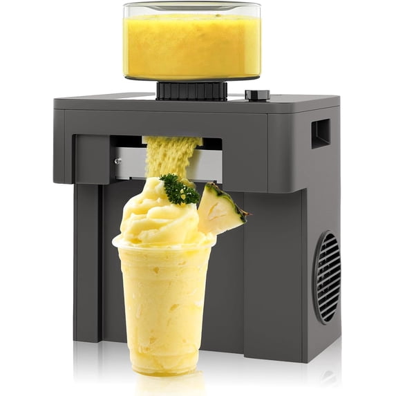 Slushie Machine for Home, Fast Frozen Drink & Snow Cone Maker, No Ice or Pre-Freezing Needed, 15 Texture Settings, Self-Cleaning, Quiet Operation for Parties, Kitchen & RV