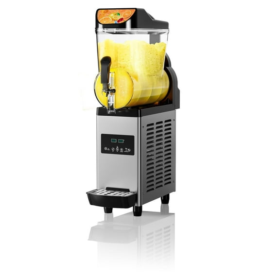 Slushie Machine,Soft Serve Ice Cream Machine,Stainless Steel Smoothie Frozen Drink Maker with Self-Cleaning Mode, 450W Frozen Drink Machine,Maker Smoothie Machine for Home Party Restaurants