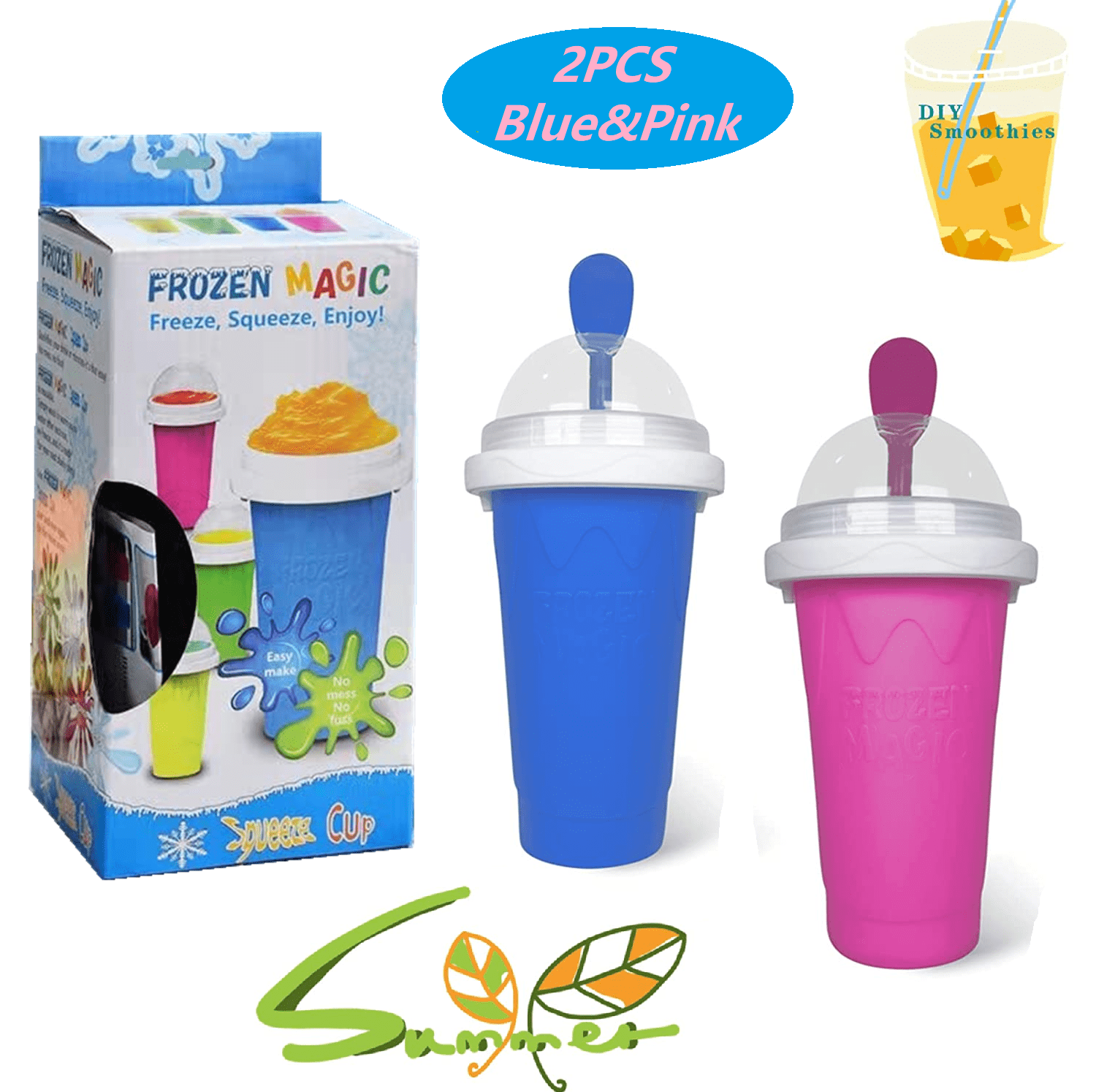 Silicone Slush Cooling Cup – Slushy Magic