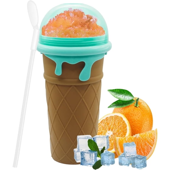 Slushy Cup 500ML Frozen Magic Maker Cooling Cup Freeze Mug Milkshake Smoothie Mug