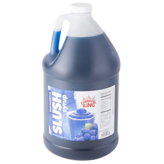 Slushy Flavoring Syrup Concentrate 1 Gallon (128 oz.) | Blue Raspberry