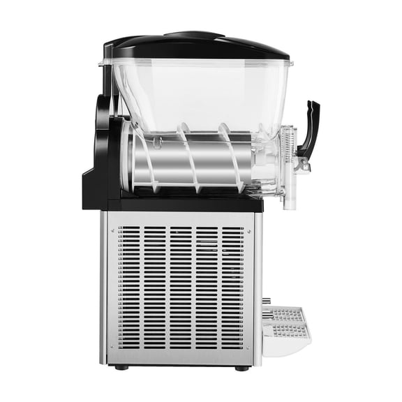 Slushy Machine 12Lx2, Double Bowl Frozen Drink Maker, Stainless Steel Margarita Smoothie Machine, Slushie Maker for Home, Party, Cafe, Bars