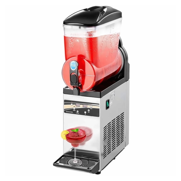 Slushy Machine 15L Margarita Maker, Smoothie Frozen Drink Machine, Commercial Slushie Maker for Home & Business, Adjustable Temperature Control