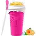 thumbnail image 1 of Slushy Maker Cup - Quick Frozen Magic Squeeze Cup For Chocolate MilkShake, Sorbet, Smoothies, Slushies & More, Super Fun and Cool Stuff Present For Kids, Friends & Family, 1 of 9
