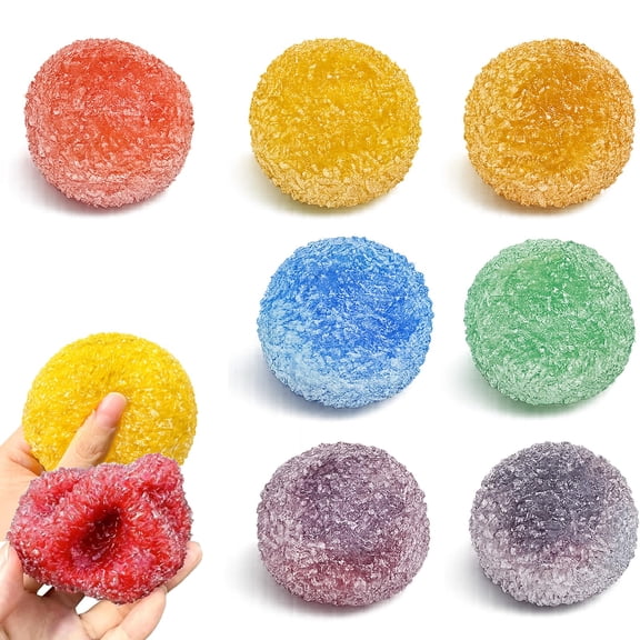 Slushy Squishy, Crunchy Squishy Stress Ball, Waxberry Moldable Crunchy Stress Ball