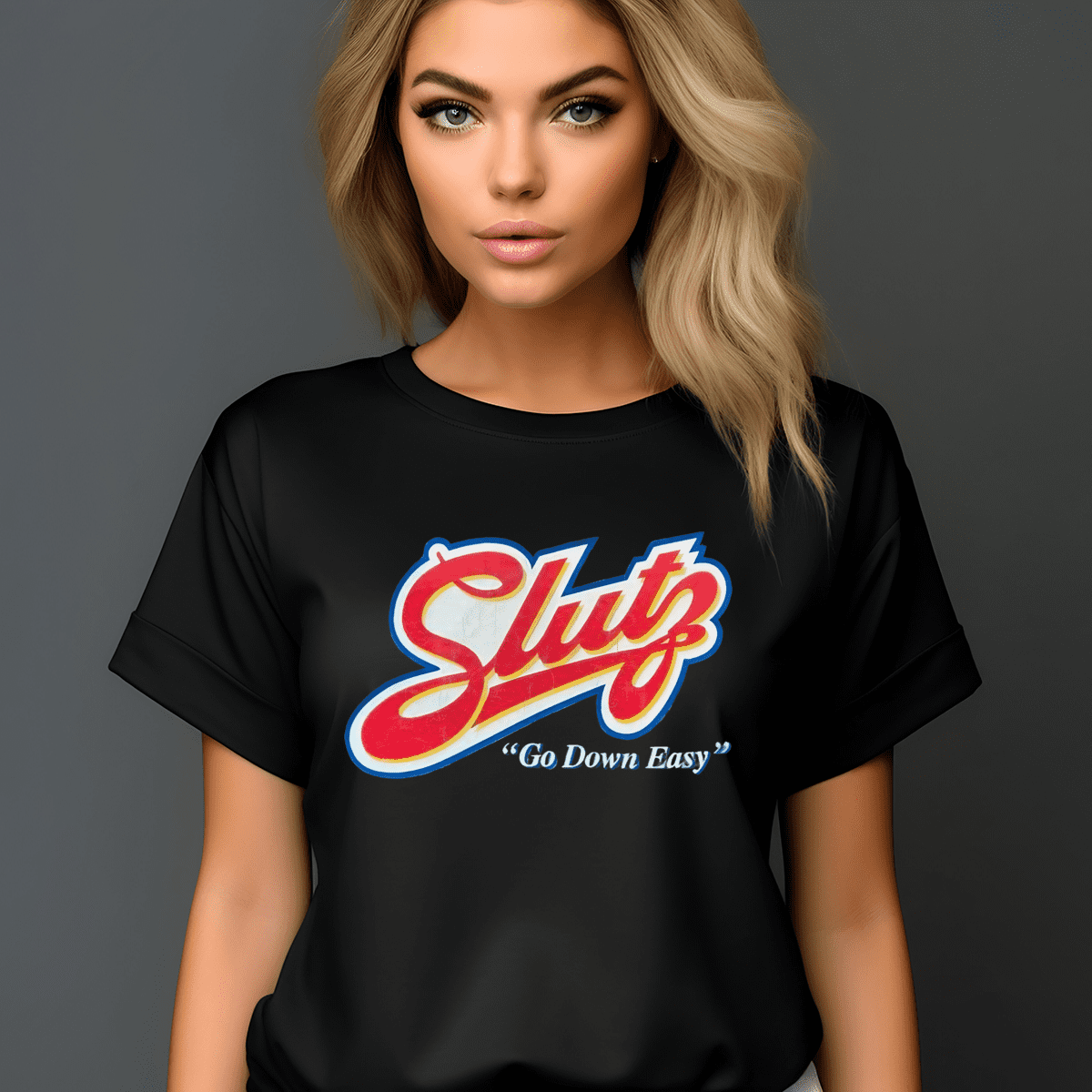 Sluts Go Down Easy 2024 Shirt Unisex Short Sleeve