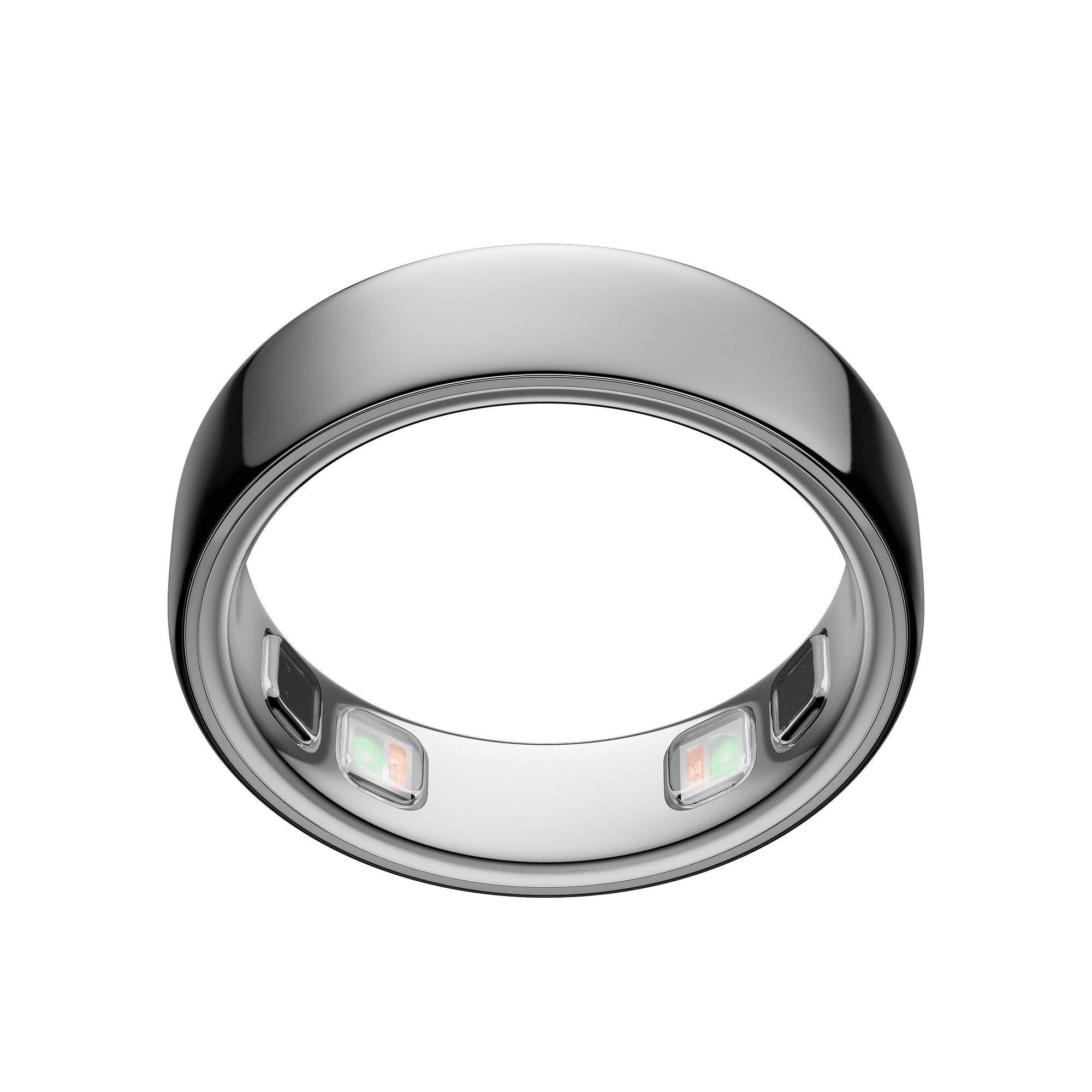 Oura Ring 5 - Silver - Size 12 - World’s Smallest Smart Ring - Sleep, Activity, Women’s Health, AI Advisor, 1 Week of Battery Life, Size Before You Buy, Android & iOS Compatible&nbsp;