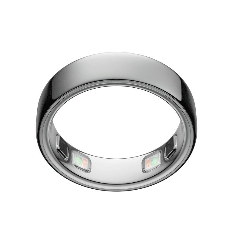 Oura Ring 5 Silver Size 7 World's Smallest Smart Ring Sleep