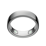 Oura Ring 5 Silver Size 8 Worlds Smallest Smart Ring Sleep Activity Health Tracker