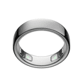 thumbnail image 1 of Oura Ring 5 - Silver - Size 9 - World’s Smallest Smart Ring - Sleep, Activity, Women’s Health, AI Advisor, 1 Week of Battery Life, Size Before You Buy, Android & iOS Compatible&nbsp;, 1 of 10