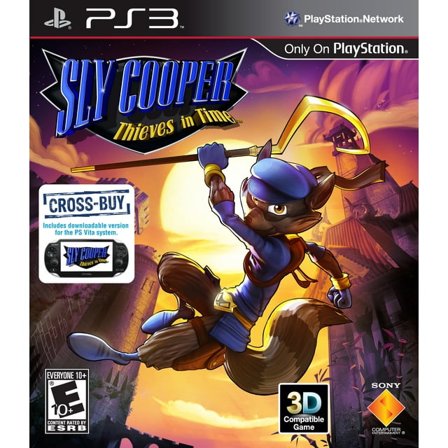 Sly Cooper: Thieves In Time [PS Vita Cross Buy], Sony, PlayStation 3, 711719982470