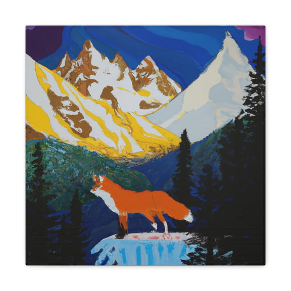 Sly Fox Pop Art - Canvas