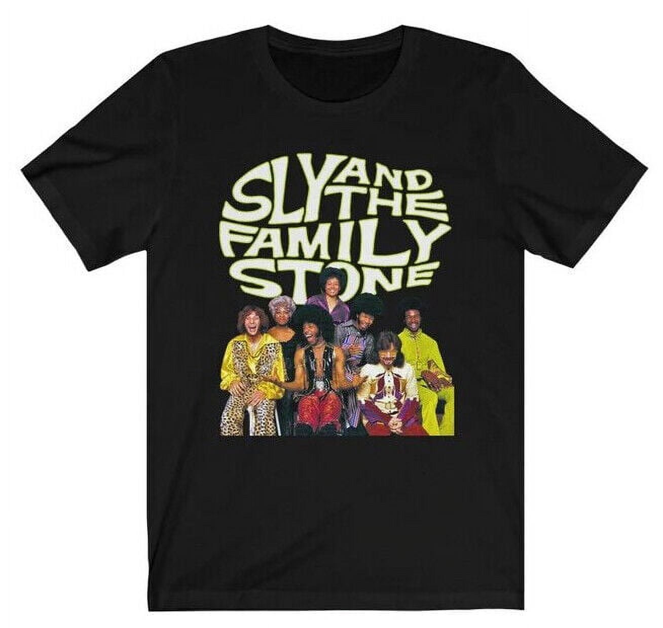 Sly & the Family Stone Funk Band Shirt Sly Stone Freddie Stone Cynthia