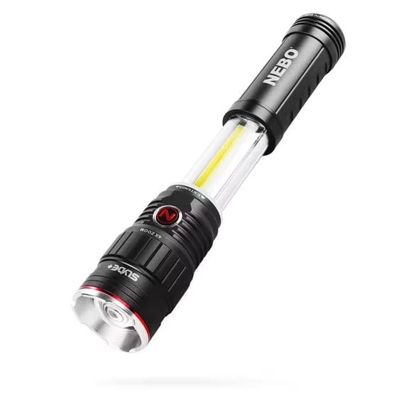 Slyde King 400 Lumens Alk. Battery LED Tactical Flashlight