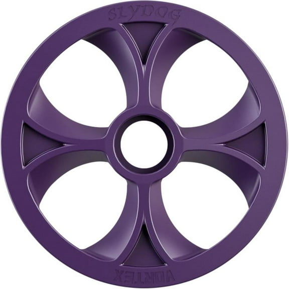 Slydog Bog100Unvsolpur Vortex Bogie Wheel 10" Purple Alpha Wheel A/C