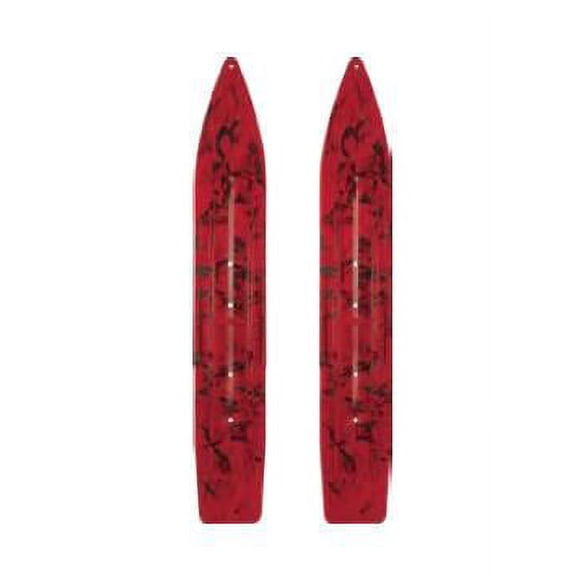 Slydog Skis ATKSWRBLKRED Attack Skis - Swirl Black/Red