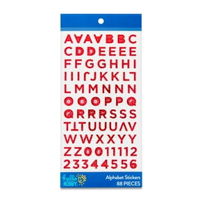 Colorful ABC Stickers for Crafts & Decor