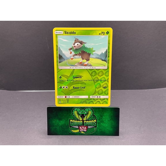 Sm-Forbidden Light Skiddo Reverse Holo Common #9/131