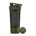 thumbnail image 1 of Sm:)e 24 oz Green Protein Shaker Bottle with Shaker Balls & Mixing Grids, 1 of 10