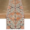 thumbnail image 1 of Sm:)e 72" x 13" Boho Farmhouse Table Runner for Rustic Kitchen and Dining Home Decor, 1 of 8