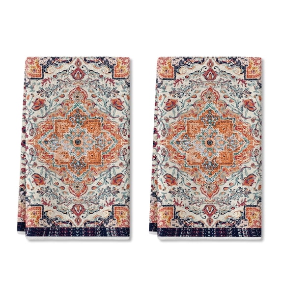 Sm:)e Bohemia Boho Kitchen Dish Towels 18x26 Inch Set of 2