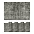 thumbnail image 1 of Sm:)e Dark Gray Placemats Set of 4 - Heat Resistant Non-Slip Place mats for Dining Table, Washable Durable PVC Table Mats, 1 of 7