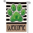 thumbnail image 1 of Sm:)e Dog Paint Welcome Patricks Day Garden Flag 12x18 Inch, 1 of 7