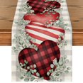 thumbnail image 1 of Sm:)e Eucalyptus Hearts Valentine Table Runner 13 x 72 Inch, 1 of 8