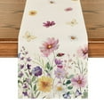 thumbnail image 1 of Sm:)e Flowers Butterfly Spring Table Runner 13x72 Inch, 1 of 7