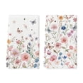 thumbnail image 1 of Sm:)e Flowers Sakura Butterfly Sping Kitchen Towels Set of 2, 18x26 Inch, 1 of 6