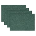 thumbnail image 1 of Sm:)e Forest Green Placemats 12 x 18 Inch Set of 4, Seasonal Washable Kitchen Dining Table Decoration for Home Party,240g（0.53lb）, 1 of 7
