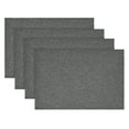 thumbnail image 1 of Sm:)e Grey Placemats 12 x 18 Inch Set of 4, Seasonal Washable Kitchen Dining Table Decoration for Home Party,240g（0.53lb）, 1 of 7