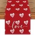 thumbnail image 1 of Sm:)e Heart Love Valentine's Day Table Runner 13x72 Inch, 1 of 6