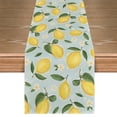 thumbnail image 1 of UGREEN Lemon Summer Table Runner 13x72 Inch, 1 of 6