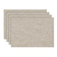 thumbnail image 1 of Sm:)e Light Brown Placemats 12 x 18 Inch Set of 4, Seasonal Washable Kitchen Dining Table Decoration for Home Party, 1 of 7