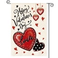 thumbnail image 1 of Sm:)e Love Hearts Valentines Day Garden Flag 12x18 Inch, 1 of 5
